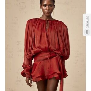 Elegant Red Women's Dress